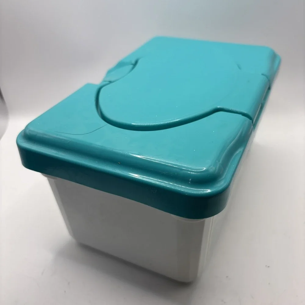 CVS Soft Cloths Supreme Baby Wipes‎ EMPTY Plastic Container Pop Up Lid